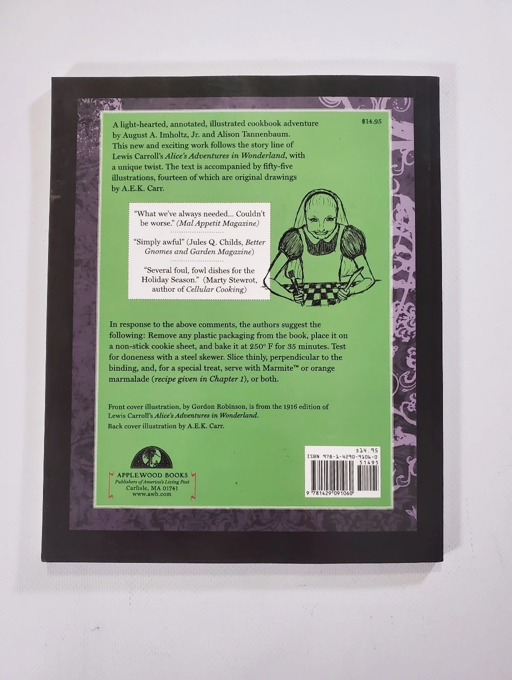 🟢 Alice Eats Wonderland: An Irreverent Annotated Cookbook Adventure